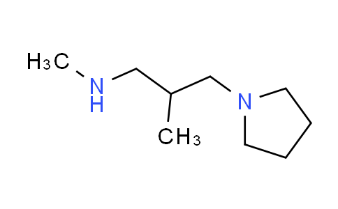 CAS No. 938458-84-5, N,2-dimethyl-3-pyrrolidin-1-ylpropan-1-amine