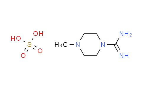 CAS No. 84727-42-4, 4-methyl-1-piperazinecarboximidamide sulfate