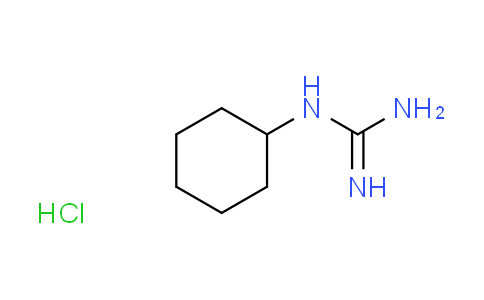 CAS No. 2498-47-7, N-cyclohexylguanidine hydrochloride