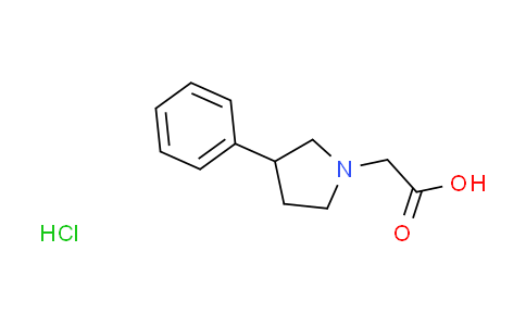 CAS No. 1586653-91-9, (3-phenyl-1-pyrrolidinyl)acetic acid hydrochloride