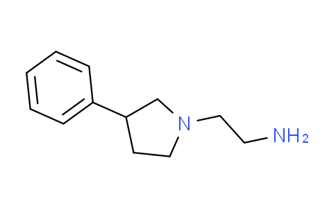 CAS No. 33304-29-9, 2-(3-phenylpyrrolidin-1-yl)ethanamine