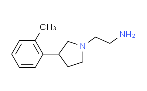 CAS No. 938458-85-6, 2-[3-(2-methylphenyl)pyrrolidin-1-yl]ethanamine