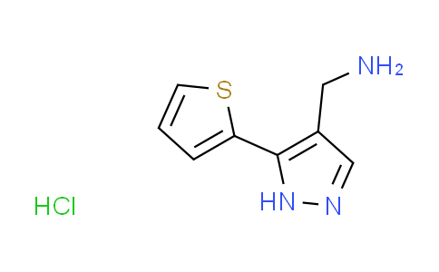 MC601480 | {[5-(2-thienyl)-1H-pyrazol-4-yl]methyl}amine hydrochloride