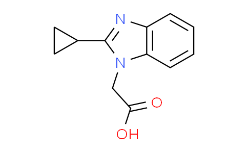 CAS No. 97968-85-9, (2-cyclopropyl-1H-benzimidazol-1-yl)acetic acid