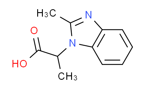 CAS No. 753489-92-8, 2-(2-methyl-1H-benzimidazol-1-yl)propanoic acid