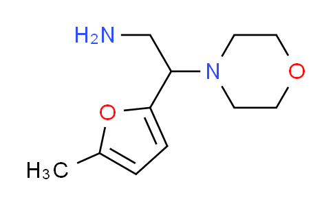 CAS No. 875160-04-6, 2-(5-methyl-2-furyl)-2-morpholin-4-ylethanamine