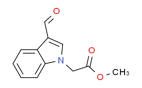CAS No. 351015-73-1, methyl (3-formyl-1H-indol-1-yl)acetate