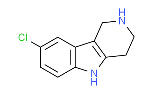 CAS No. 19685-84-8, 8-chloro-2,3,4,5-tetrahydro-1H-pyrido[4,3-b]indole