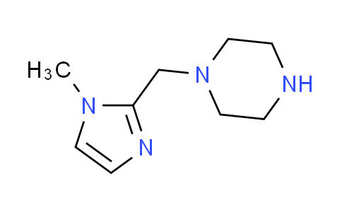 CAS No. 880361-71-7, 1-[(1-methyl-1H-imidazol-2-yl)methyl]piperazine