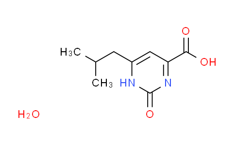 CAS No. 1609396-45-3, 6-isobutyl-2-oxo-1,2-dihydro-4-pyrimidinecarboxylic acid hydrate