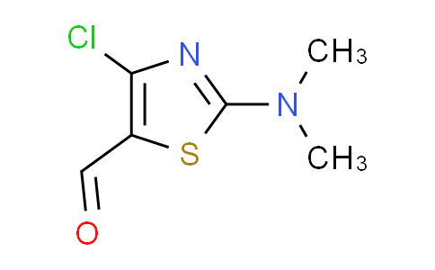CAS No. 129865-54-9, 4-chloro-2-(dimethylamino)-1,3-thiazole-5-carbaldehyde