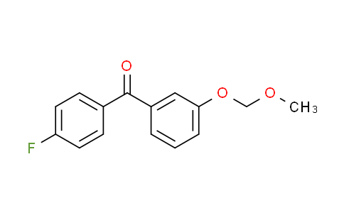 CAS No. 915923-61-4, (4-fluorophenyl)[3-(methoxymethoxy)phenyl]methanone