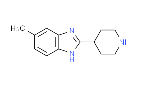 CAS No. 295790-48-6, 5-methyl-2-piperidin-4-yl-1H-benzimidazole