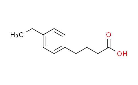 CAS No. 5467-53-8, 4-(4-ethylphenyl)butanoic acid
