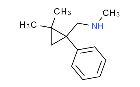 CAS No. 884091-04-7, 1-(2,2-dimethyl-1-phenylcyclopropyl)-N-methylmethanamine