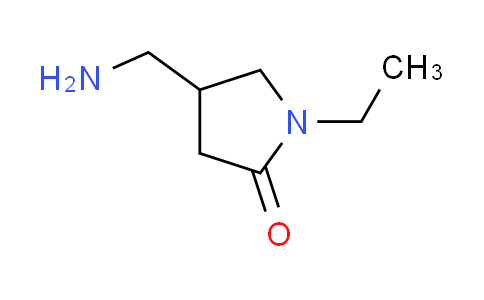 CAS No. 936940-31-7, 4-(aminomethyl)-1-ethylpyrrolidin-2-one