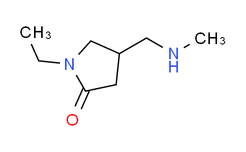 CAS No. 959237-10-6, 1-ethyl-4-[(methylamino)methyl]pyrrolidin-2-one