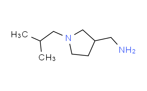 CAS No. 910442-14-7, 1-(1-isobutylpyrrolidin-3-yl)methanamine