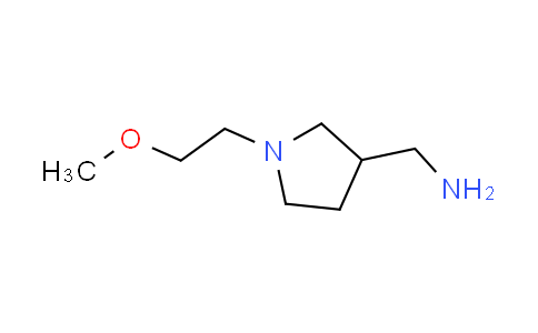 CAS No. 910443-61-7, 1-[1-(2-methoxyethyl)pyrrolidin-3-yl]methanamine