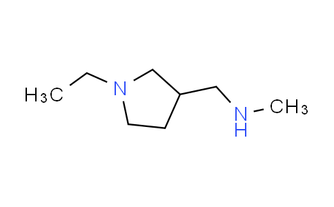 CAS No. 884504-74-9, 1-(1-ethylpyrrolidin-3-yl)-N-methylmethanamine