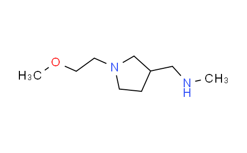 CAS No. 910442-18-1, 1-[1-(2-methoxyethyl)pyrrolidin-3-yl]-N-methylmethanamine