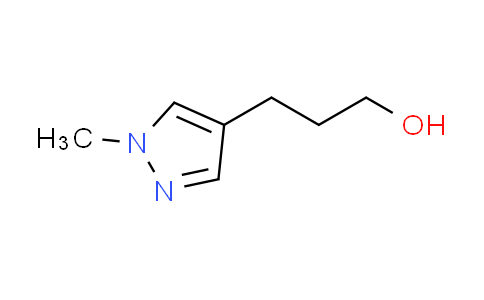 CAS No. 192661-38-4, 3-(1-methyl-1H-pyrazol-4-yl)propan-1-ol