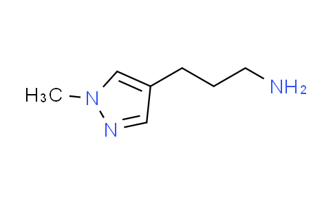 CAS No. 1211488-02-6, 3-(1-methyl-1H-pyrazol-4-yl)-1-propanamine