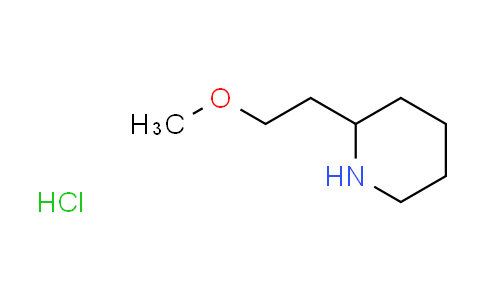 CAS No. 1185088-10-1, 2-(2-methoxyethyl)piperidine hydrochloride