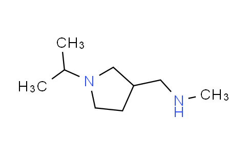 CAS No. 884504-73-8, 1-(1-isopropylpyrrolidin-3-yl)-N-methylmethanamine