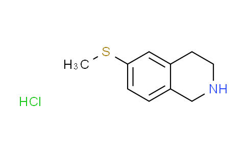 CAS No. 90265-88-6, 6-(methylthio)-1,2,3,4-tetrahydroisoquinoline hydrochloride