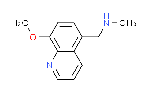 CAS No. 937647-97-7, 1-(8-methoxyquinolin-5-yl)-N-methylmethanamine