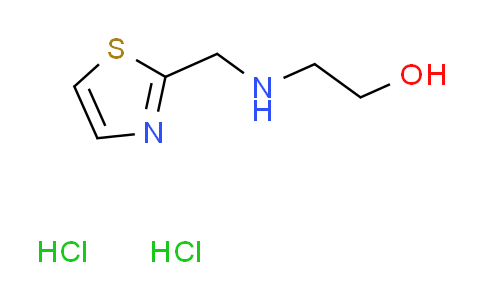 CAS No. 1189968-09-9, 2-[(1,3-thiazol-2-ylmethyl)amino]ethanol dihydrochloride