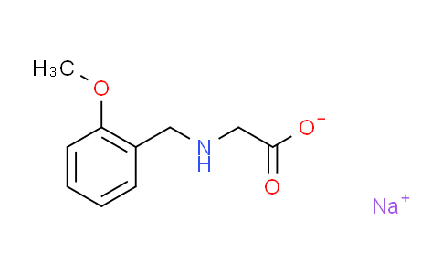 CAS No. 1609399-84-9, sodium [(2-methoxybenzyl)amino]acetate