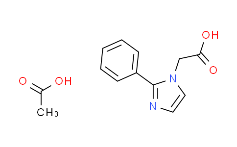 CAS No. 1255717-21-5, (2-phenyl-1H-imidazol-1-yl)acetic acid acetate