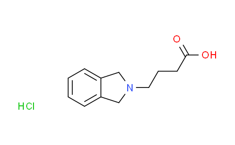 CAS No. 1185298-64-9, 4-(1,3-dihydro-2H-isoindol-2-yl)butanoic acid hydrochloride