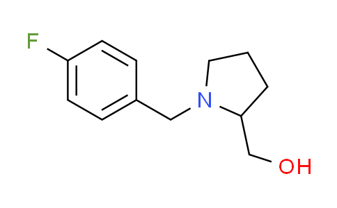 CAS No. 864415-55-4, [1-(4-fluorobenzyl)pyrrolidin-2-yl]methanol