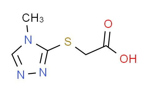 CAS No. 200816-06-4, [(4-methyl-4H-1,2,4-triazol-3-yl)thio]acetic acid