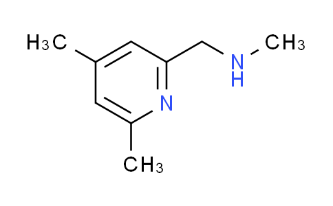 CAS No. 1083368-48-2, 1-(4,6-dimethylpyridin-2-yl)-N-methylmethanamine