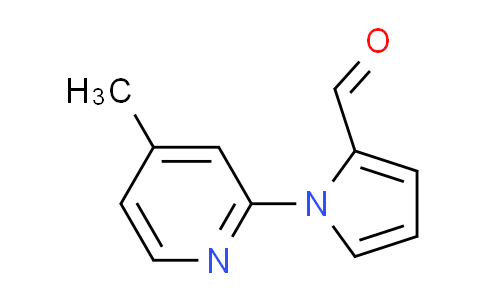 CAS No. 383136-14-9, 1-(4-methylpyridin-2-yl)-1H-pyrrole-2-carbaldehyde