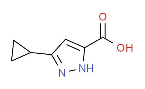 CAS No. 401629-04-7, 3-cyclopropyl-1H-pyrazole-5-carboxylic acid