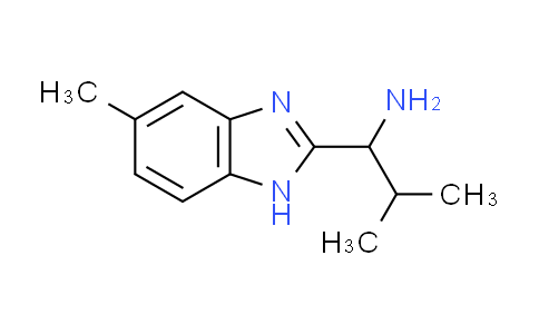 CAS No. 7031-53-0, 2-methyl-1-(5-methyl-1H-benzimidazol-2-yl)propan-1-amine
