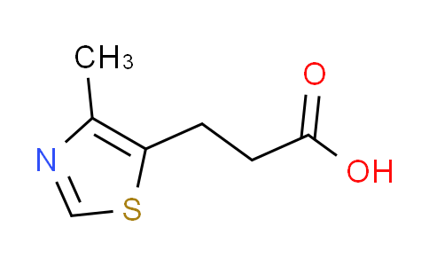 CAS No. 6469-32-5, 3-(4-methyl-1,3-thiazol-5-yl)propanoic acid