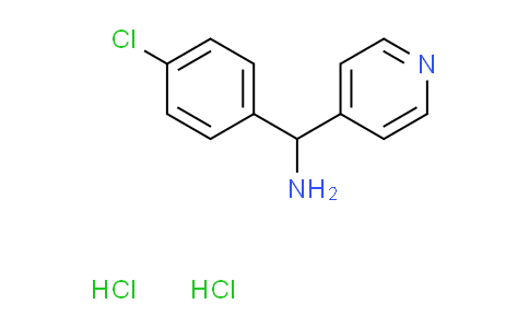 CAS No. 1185689-68-2, [(4-chlorophenyl)(4-pyridinyl)methyl]amine dihydrochloride