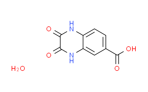 CAS No. 1255717-69-1, 2,3-dioxo-1,2,3,4-tetrahydro-6-quinoxalinecarboxylic acid hydrate