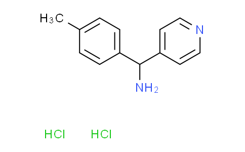 CAS No. 1185300-46-2, [(4-methylphenyl)(4-pyridinyl)methyl]amine dihydrochloride