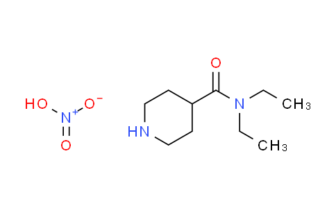 CAS No. 1269054-03-6, N,N-diethyl-4-piperidinecarboxamide nitrate