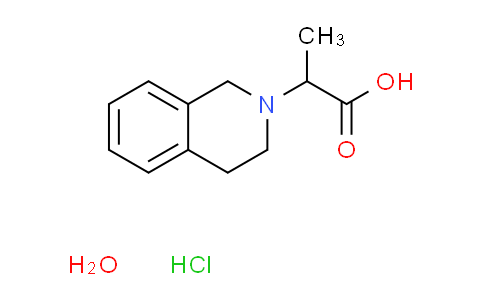 CAS No. 938350-35-7, 2-(3,4-dihydro-2(1H)-isoquinolinyl)propanoic acid hydrochloride hydrate