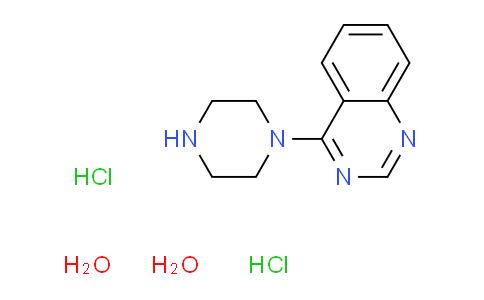 4-(1-piperazinyl)quinazoline dihydrochloride dihydrate