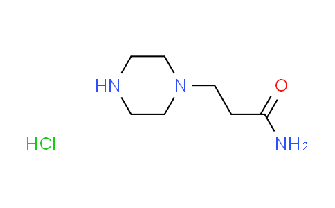 CAS No. 1609395-36-9, 3-(1-piperazinyl)propanamide hydrochloride