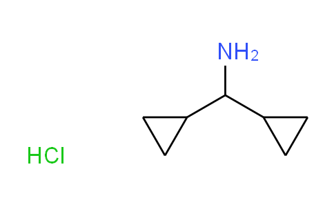 CAS No. 51043-72-2, (dicyclopropylmethyl)amine hydrochloride